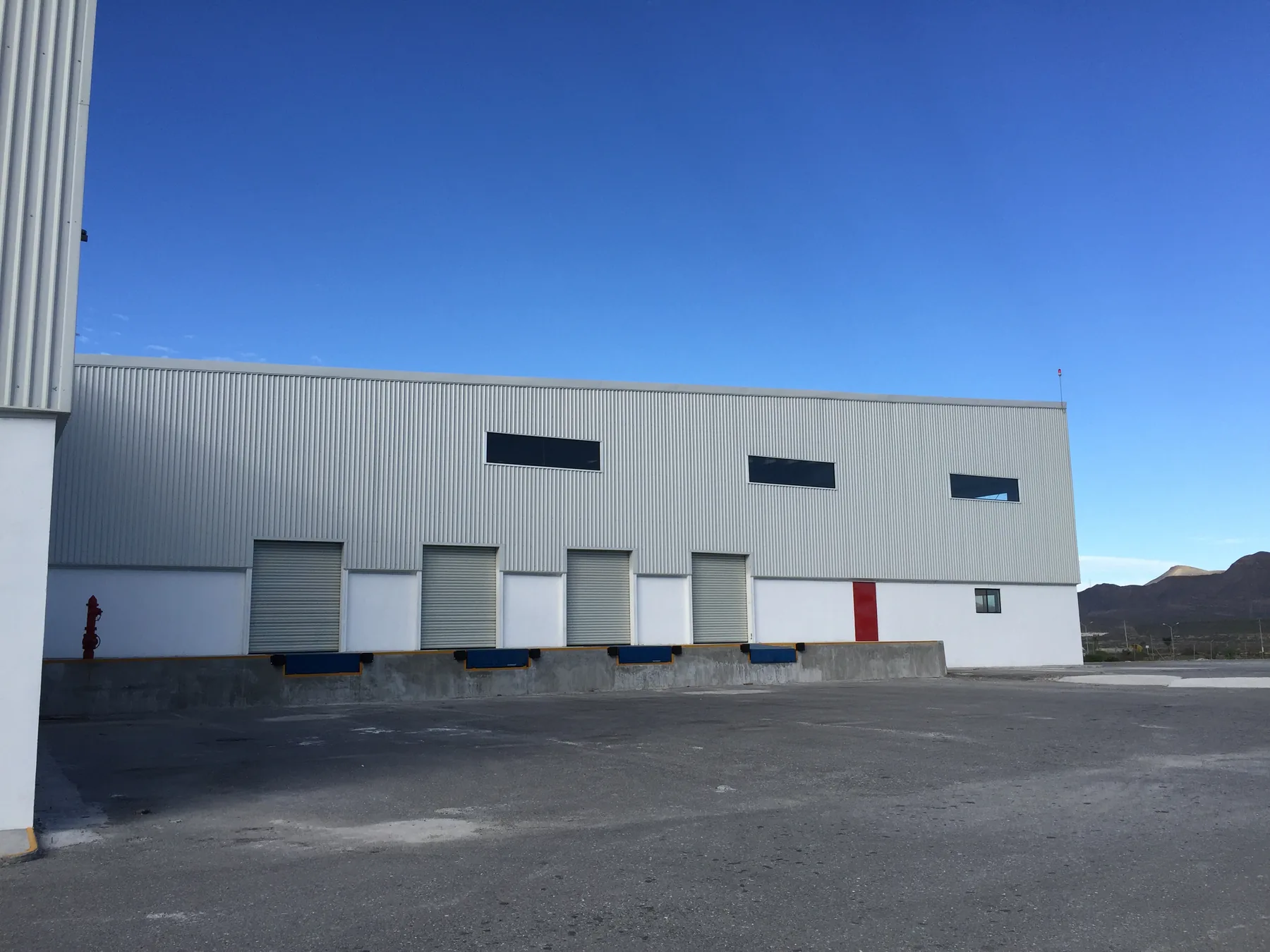 Loading bays and exterior access