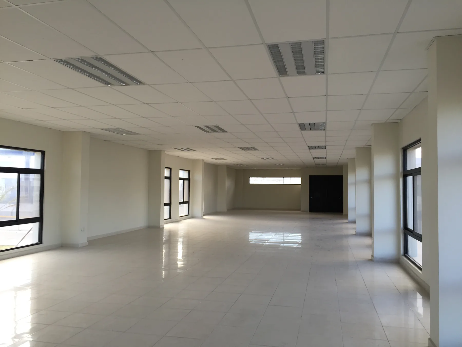 Bright open interior room